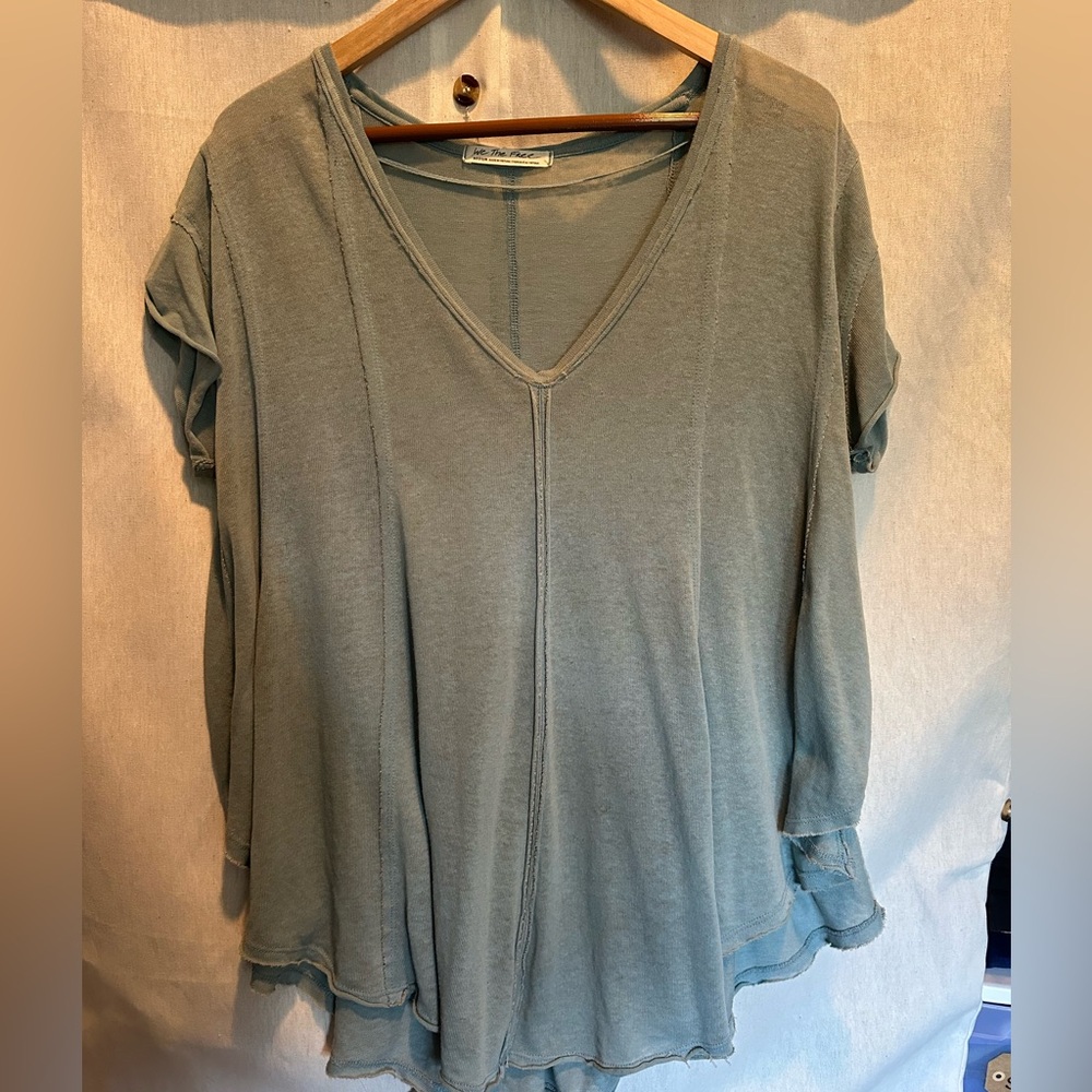 We the Free - Free People light blue tunic